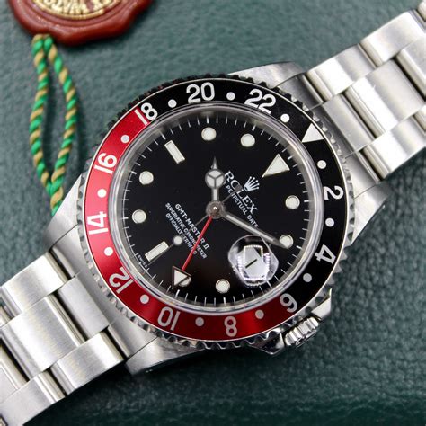 1996 rolex gmt master 2|Rolex GMT Master ii coke.